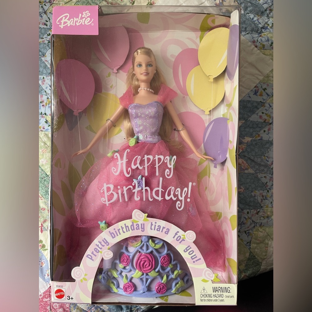 Barbie Happy birthday tiara for you